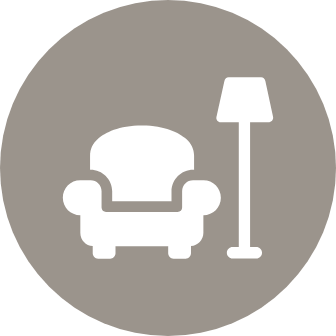 mingle with neighbors in the resident social lounge
